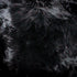 Native Home Lifestyle Black Metal Sheepskin Stool